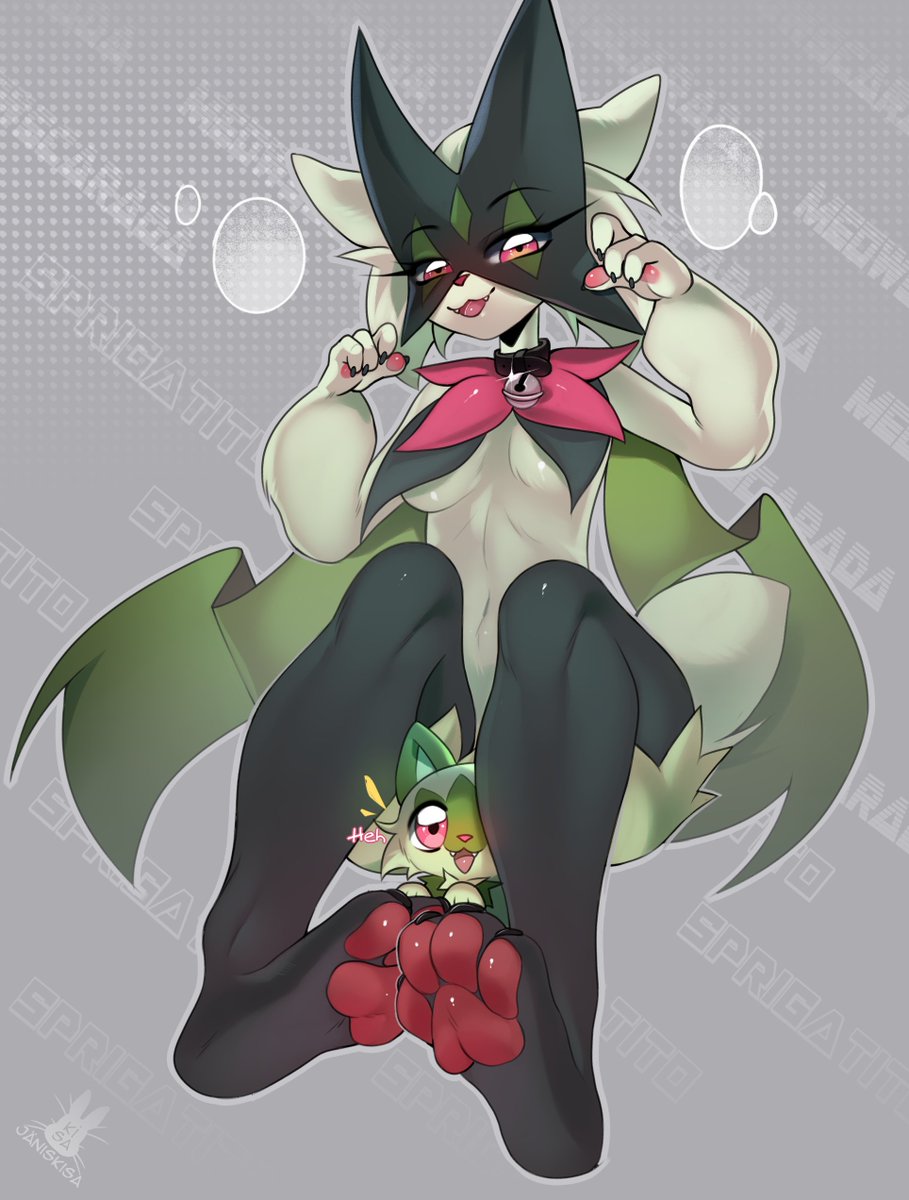 #Pokemon #Meowscarada #Sprigatito Chipi Chipi Chapa Chapa Dubi Dubi https://t...