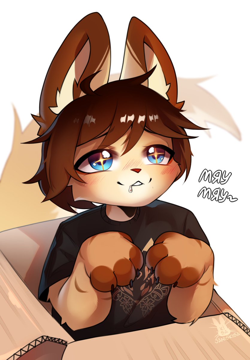 #kemono #cute #fox comm art!~ https://t.co/dzsG8Y9Ldo