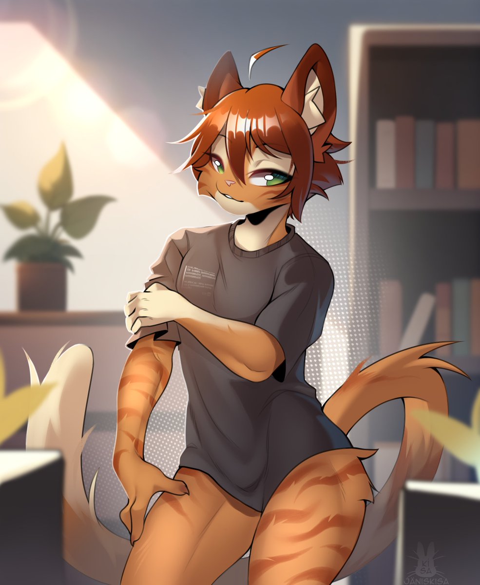 Ginger cat🧡 comm from VK https://t.co/Z6Kj5JIMcz