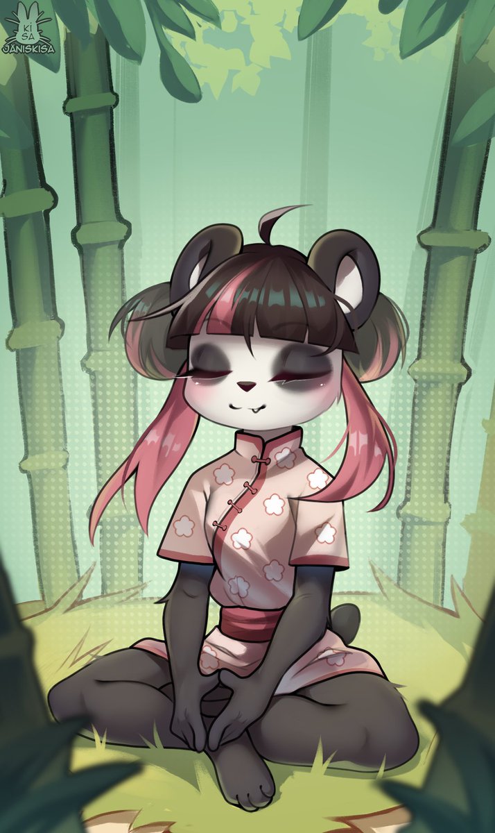 bamboo baby panda💚 comm https://t.co/QNH3t0klKV
