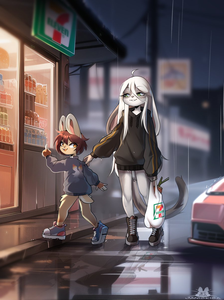 "-Let's go home, we still have dinner to cook!~" For @Zha0012 🧡🧡🧡 https://t.c...