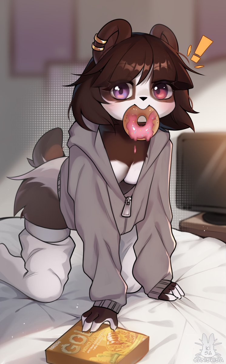 sweet panda for @REINWERU comm🤍 https://t.co/bvVp8khrdE