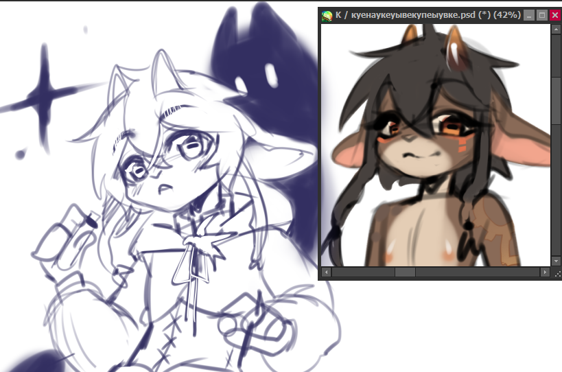 The process of a large custom reference!^^ https://t.co/1ekiIJkgNV