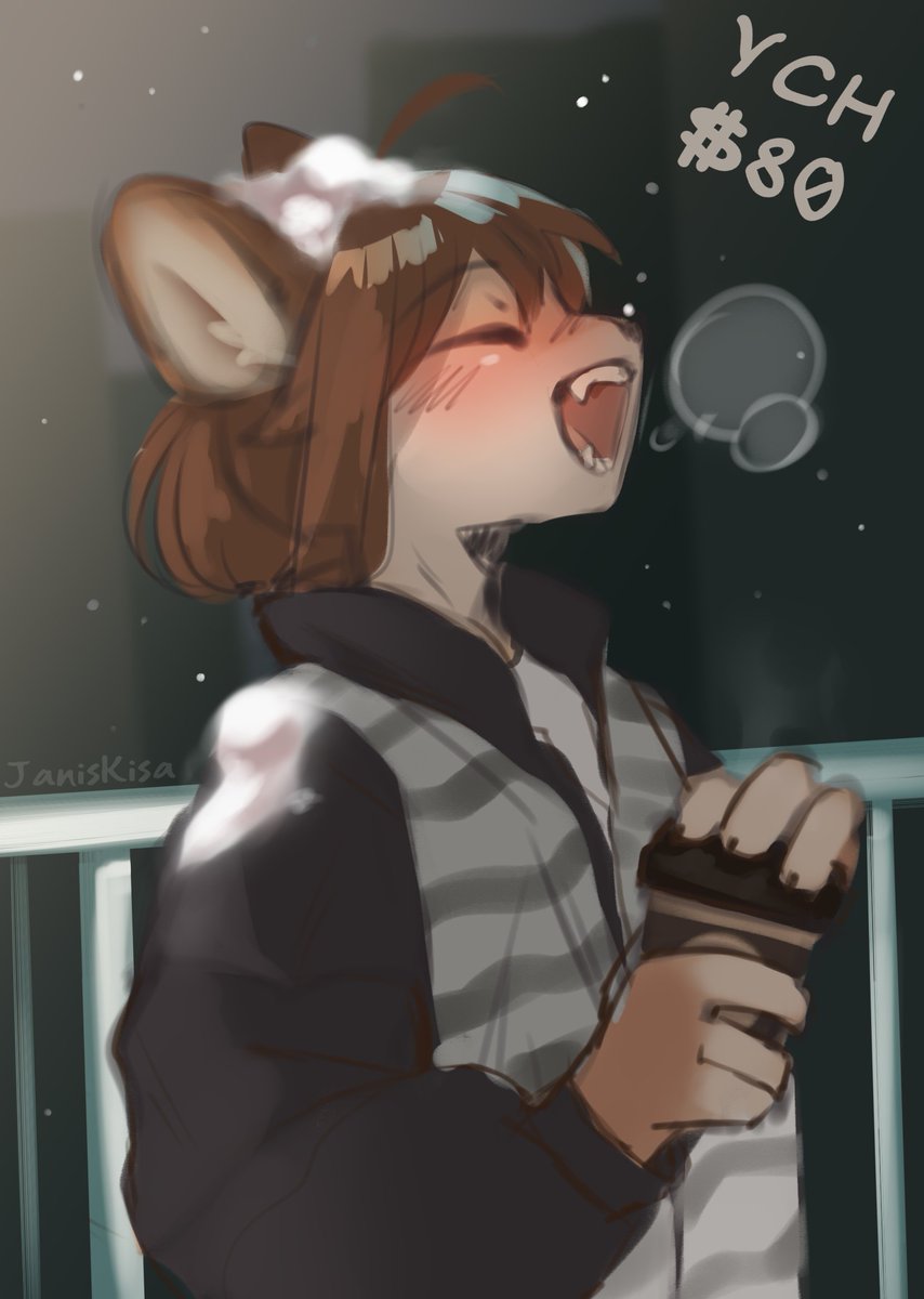 Enjoying a warm drink in the chilly winter?(´꒳`)♡ All info will be in the com...