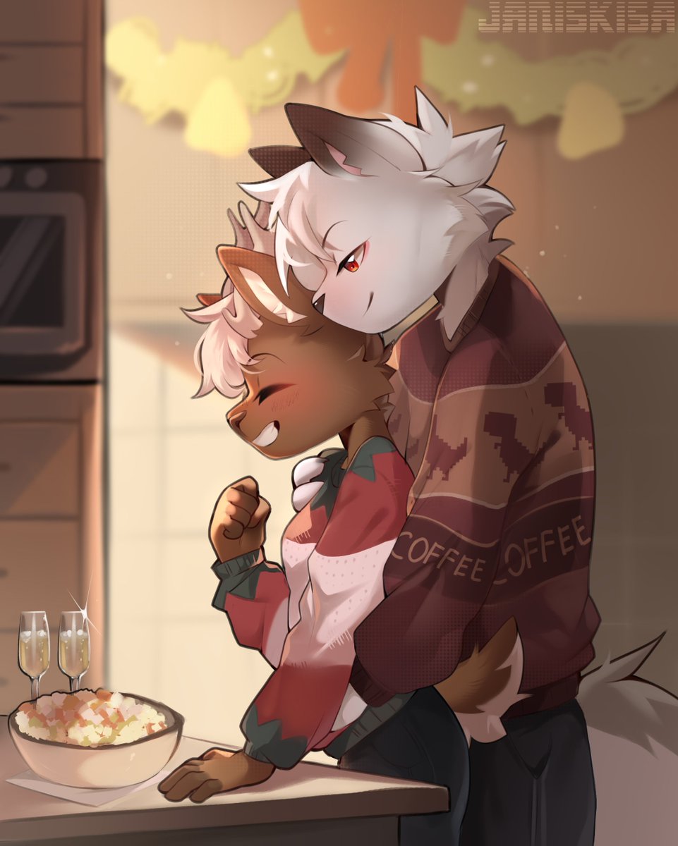 Happy upcoming holidays to you @EthelDeer &amp; @TheDudeAnon ❄🤍 („• ᴗ •„) htt...