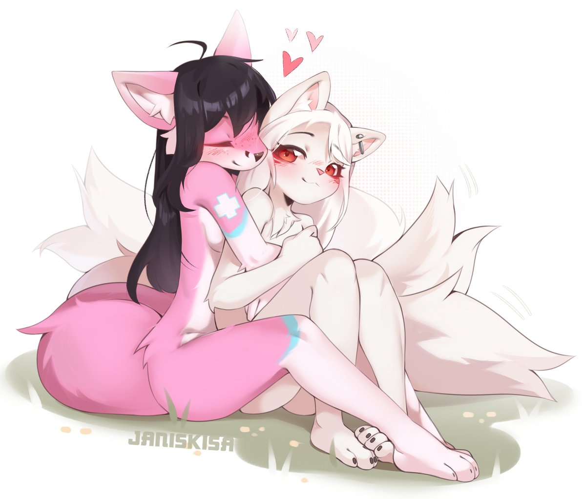 Love Kitsune's (ღ˘⌣˘ღ) comm for Norii! https://t.co/F3vZyA2Wbq