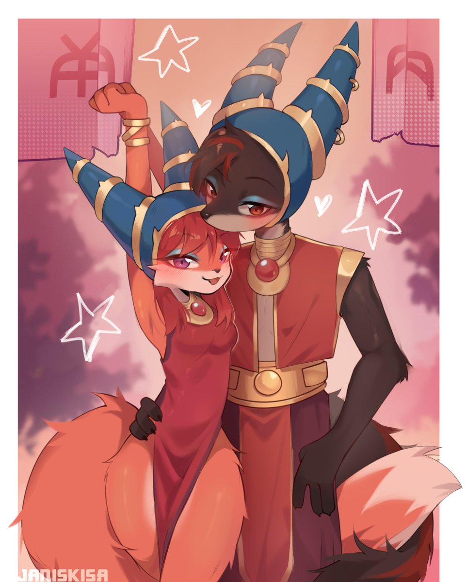 For my lovely friends, not exactly Christmas art, but fan art! ^^' Merry Chri...