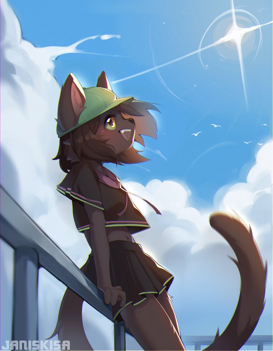 Summer vibe~ Comm from FA https://t.co/AGljEsxeBB