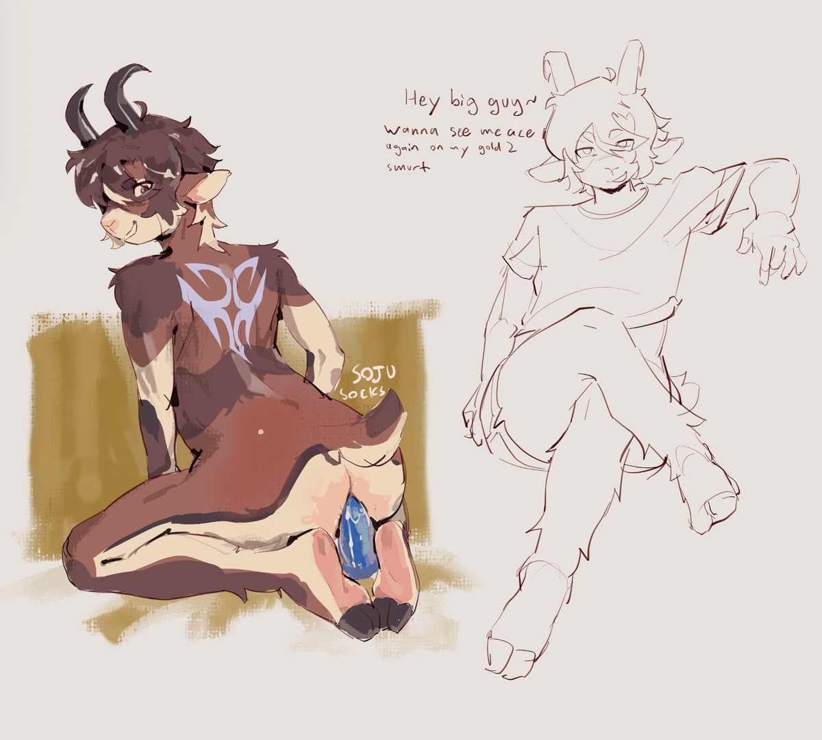 boyfailure getting more used to drawing him for that eventual comic ehe https...