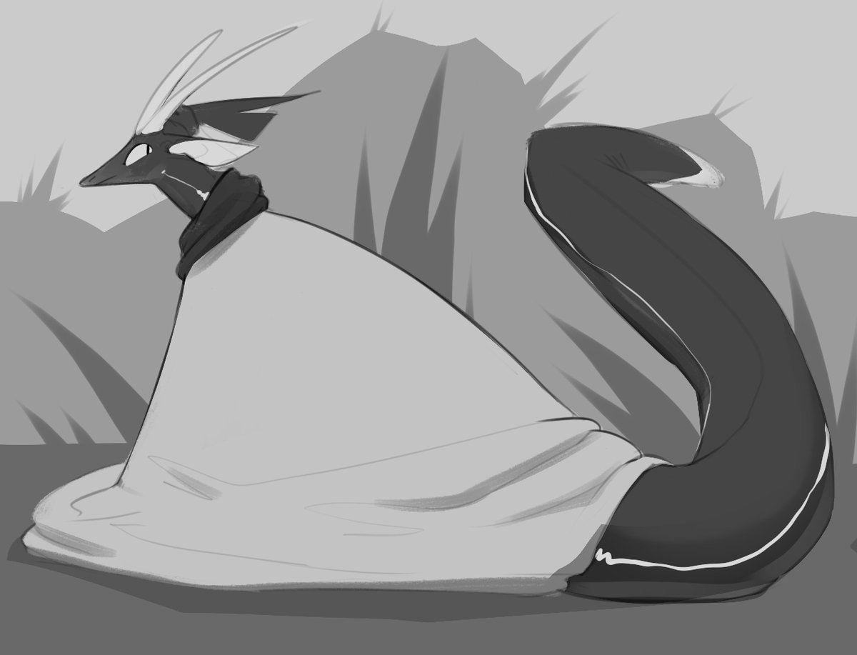 naked under the cloak for easy access i suppose https://t.co/Y1HfjQGx4c