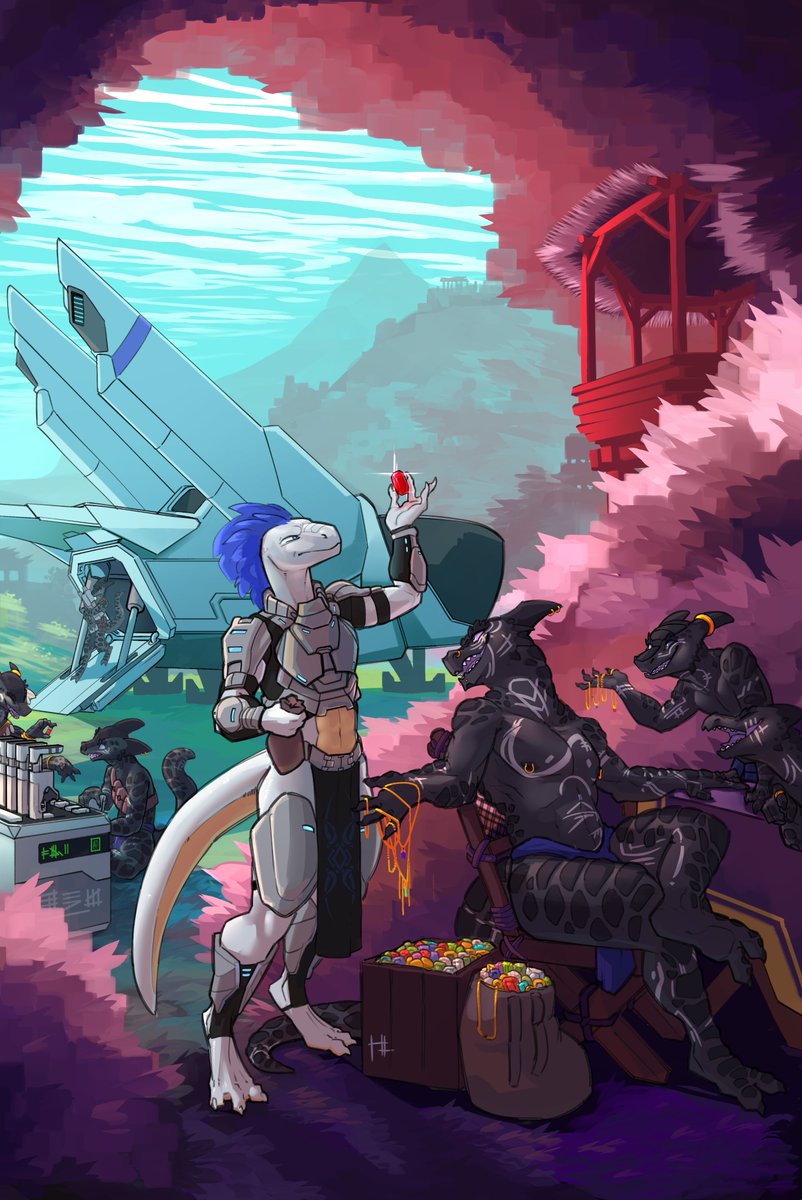 Commission for Aldqueath and Kra-Ra! Tradings are happening............ https...