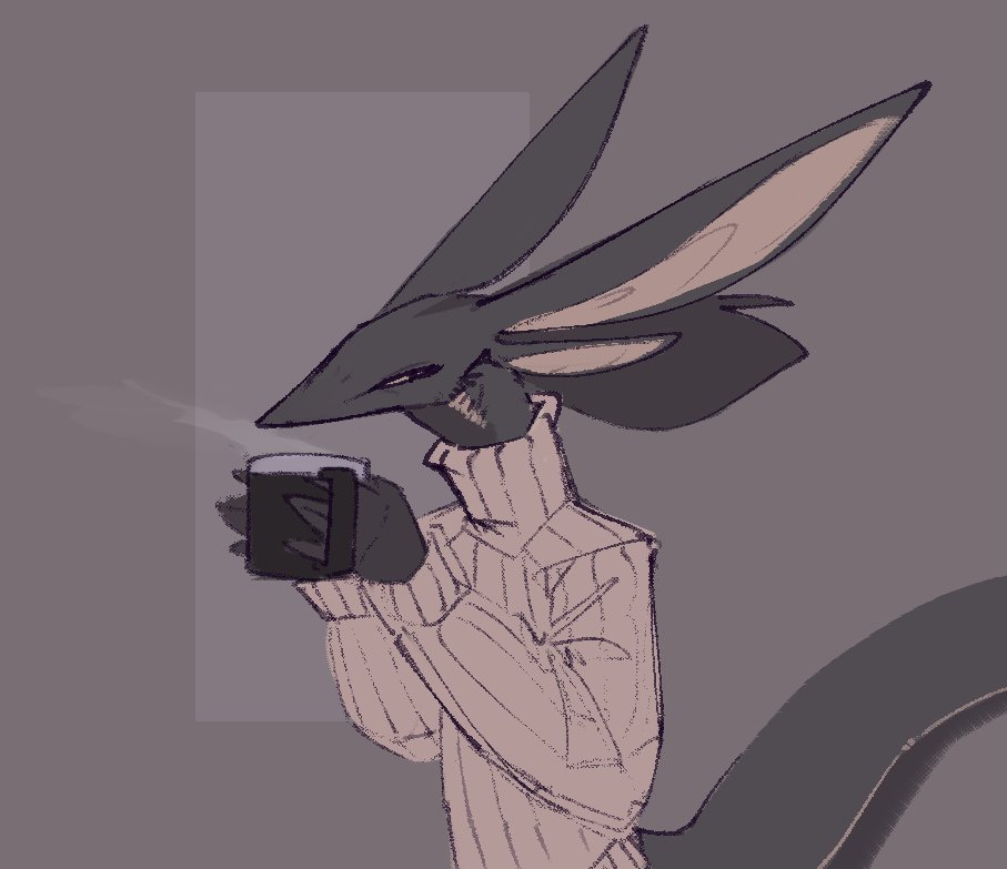sipping tea from my insulated mug to warm up my giant ears to hear your evils...