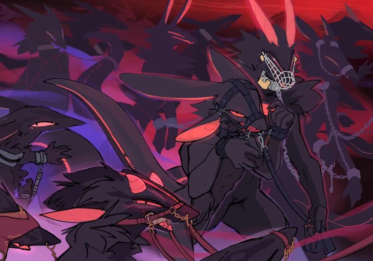 my demons parading each other in hell. honestly, don't even try to make sense...
