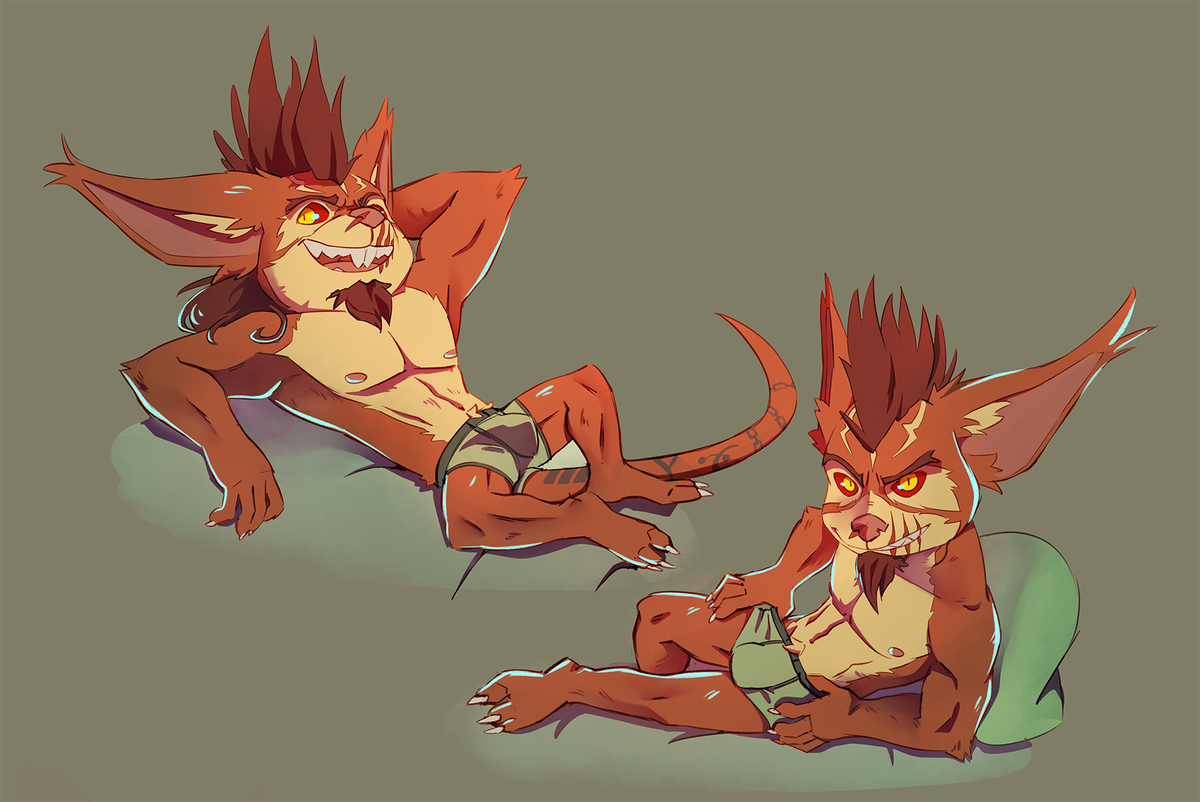 My part of an art trade with @BoiBristol !! I love his design https://t.co/1P...