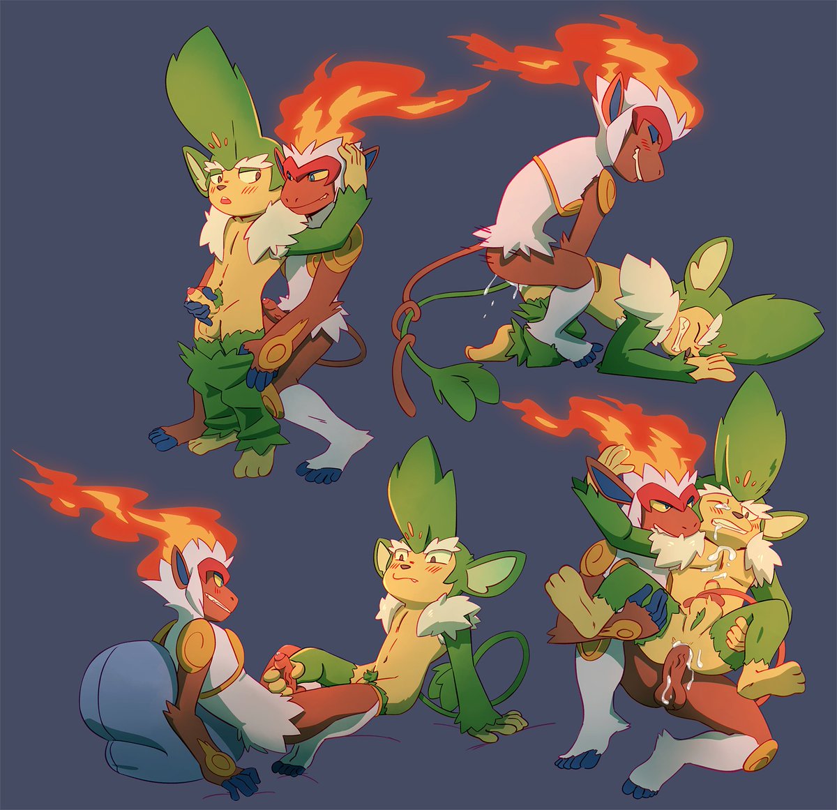 Commission for Neos8!! I loved drawing these 2 https://t.co/h73yqgHGl2