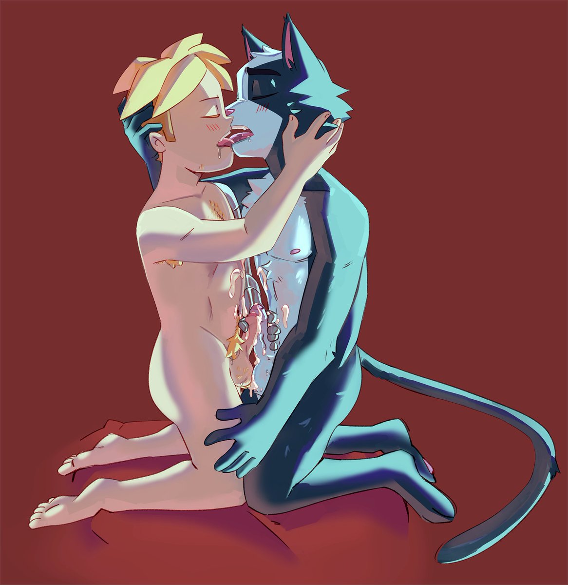 Garycato Piece for an anonymous commissioner! https://t.co/g35KyEs6uF