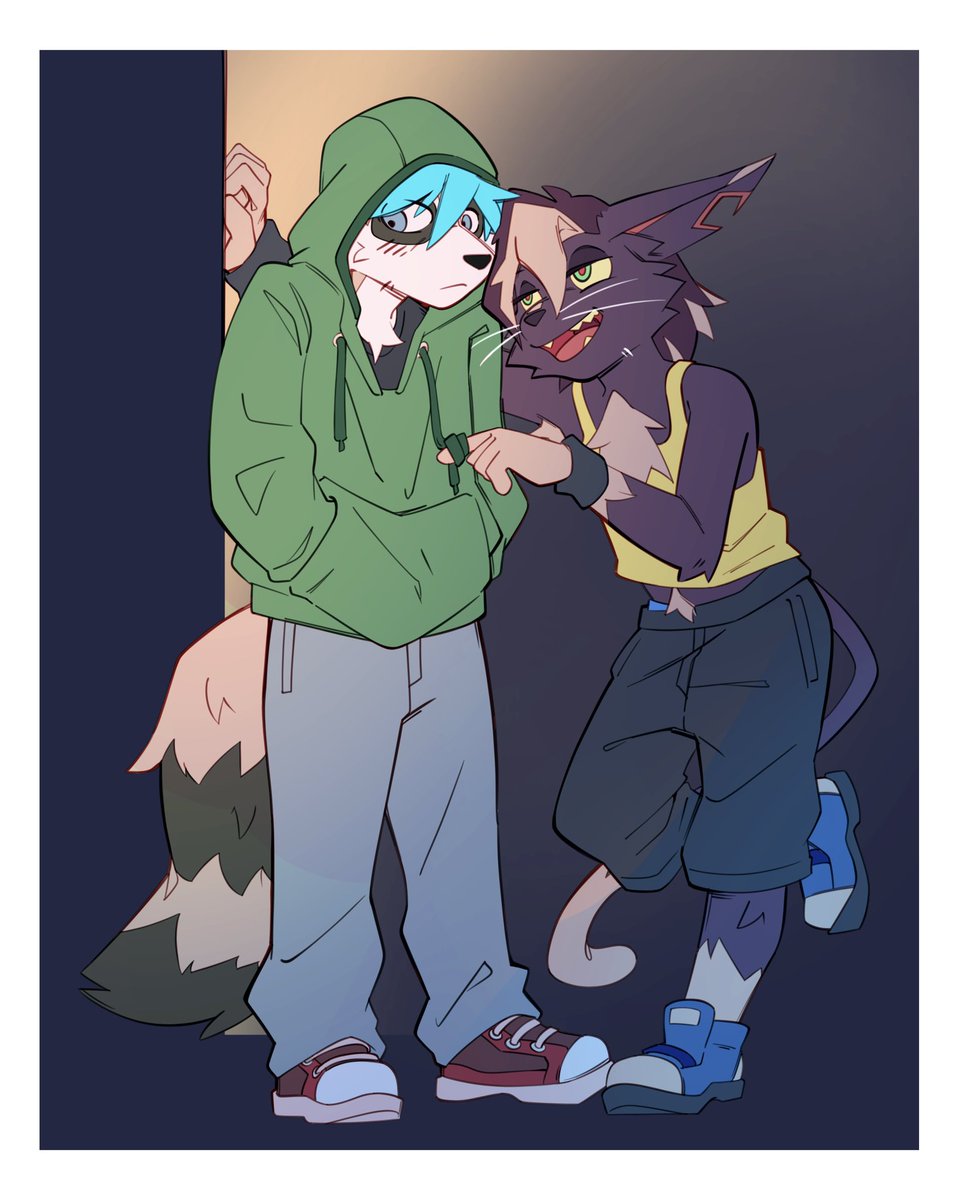 How to seduce a raccoon… Piece for a friend! https://t.co/l587PSttc5