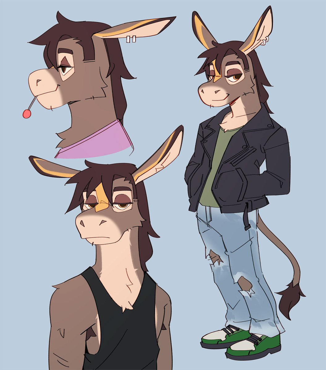 Hey! its been a while. Here, have a new donkey boy i just cooked, he likes ge...