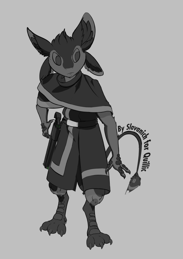 reupload of Avali from quillic i forgot to turn on gun layer https://t.co/NOl...