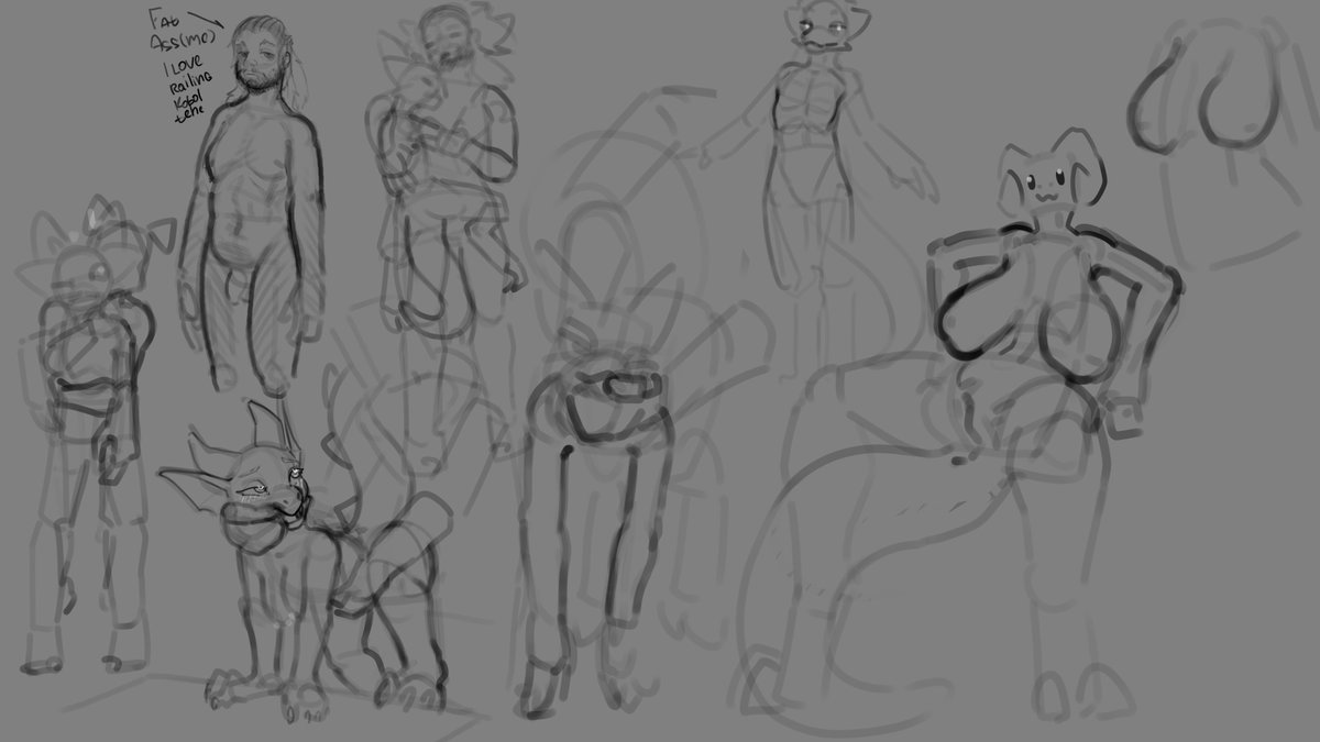 sketch pages up to 144 has kobold, avali https://t.co/5IpsAhu8FH