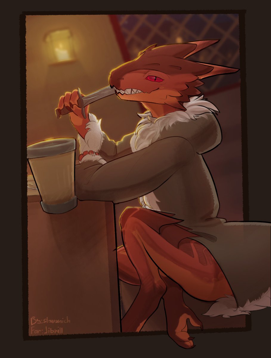commission for @Jibriiiiil of their lovely kobo they are so pretty omg https:...