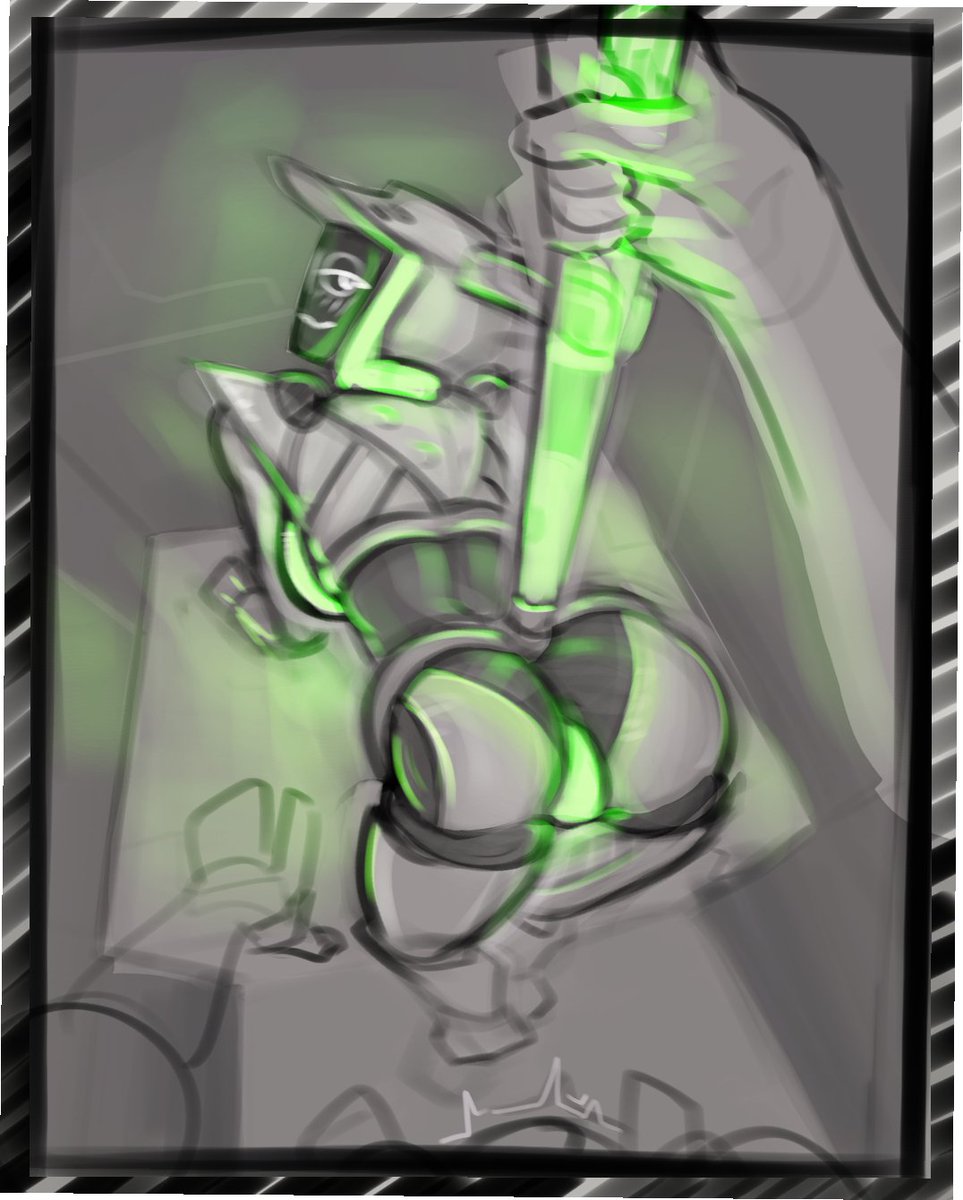 who is this freaky robot hmmm @PulseFailure https://t.co/1j5wNt3Pvh