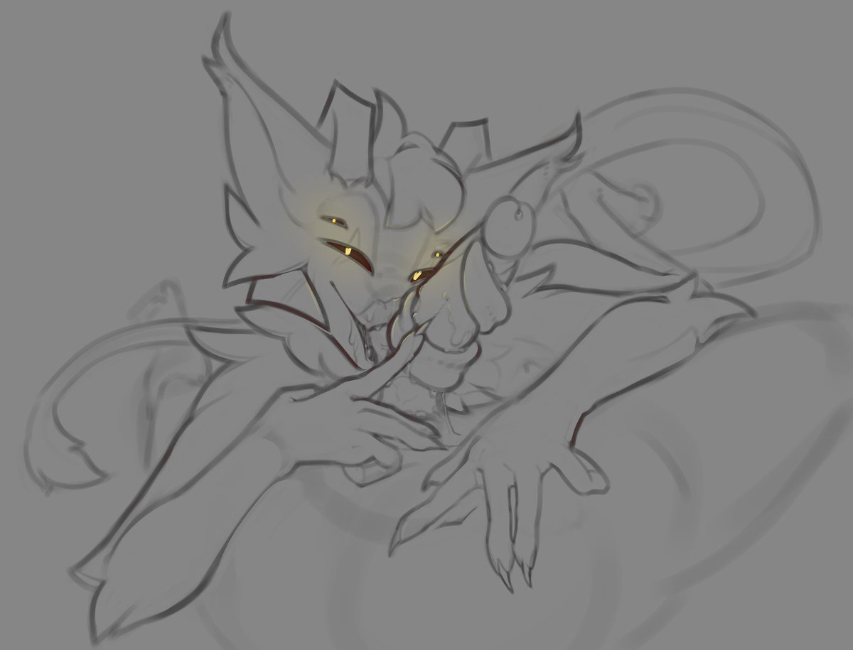 sketch commission for @RahlDamien insane EVILLLL head https://t.co/P8RSGnzeZZ